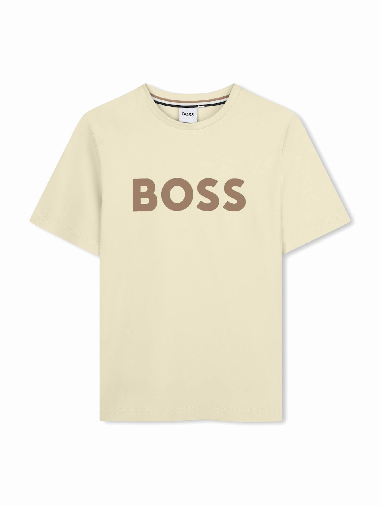 T-shirt À Manches Courtes Beige