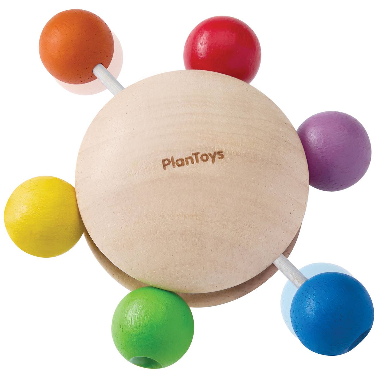 Hochet À Perles Colorées Multicolore