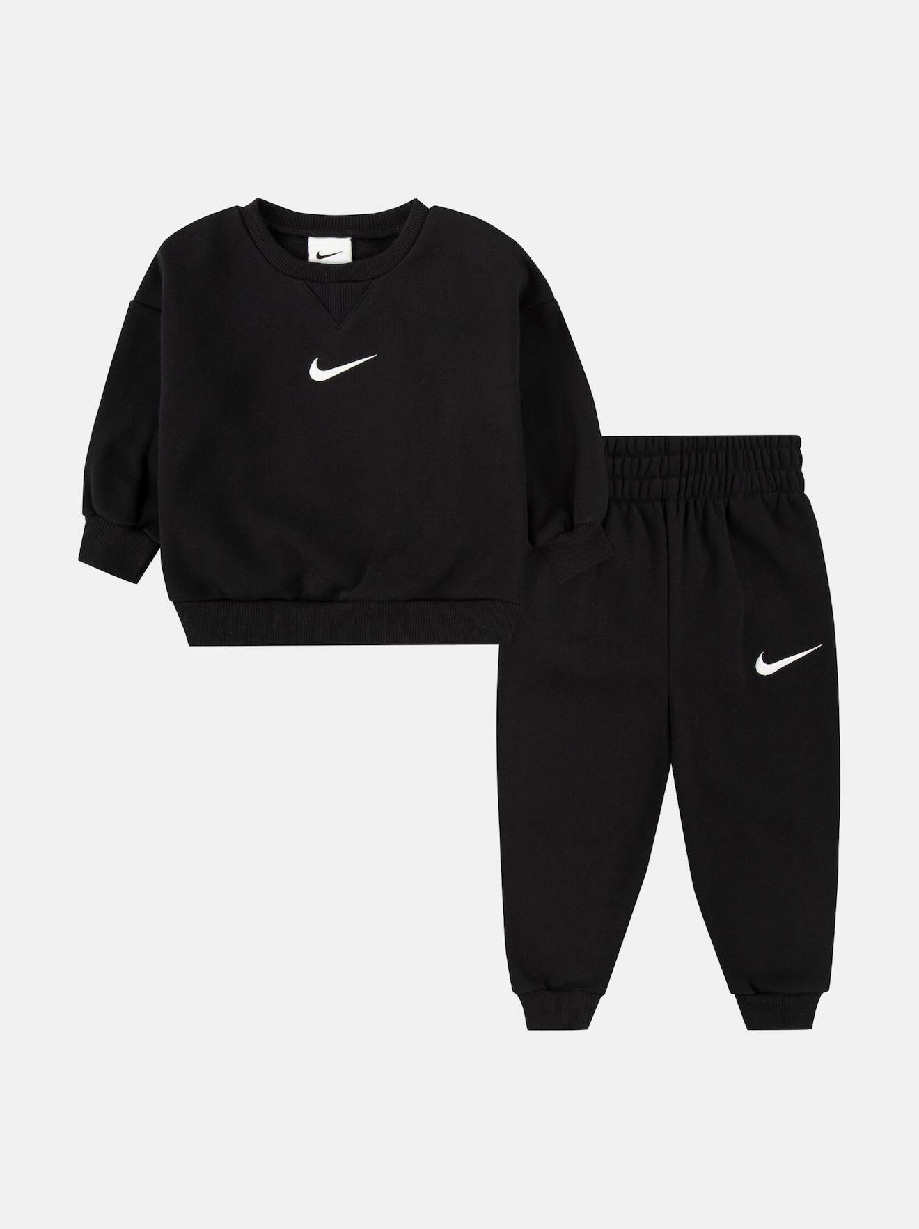 Ensemble Essential Crew Unisex Set Noir
