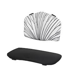 Puériculture-Ensemble de Coussins Kinderkraft ENOCK pour Chaise Haute avec Fixation Autoagrippante, Soutien Confortable et Entretien Facile