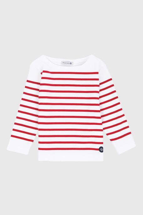 Marinière col bateau en coton amiral enfant  - vertbaudet enfant