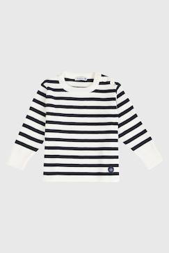 Pull marin en laine mérinos briac enfant  - vertbaudet enfant