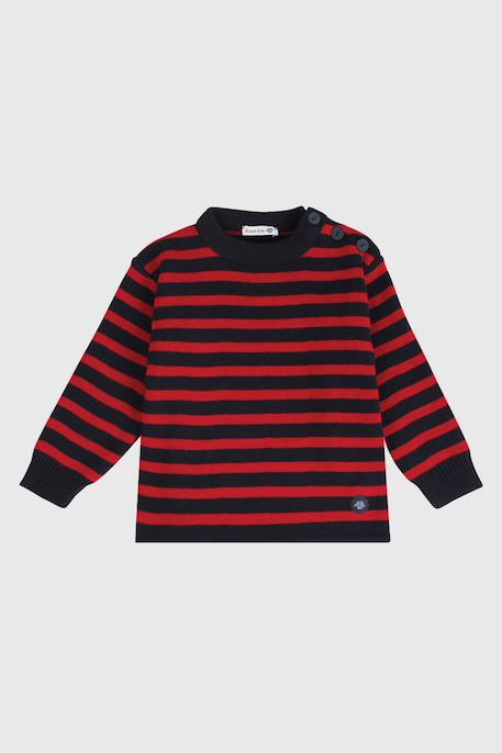 Garçon-Pull, gilet, sweat-Pull-Pull marin rayé  fouesnant enfant