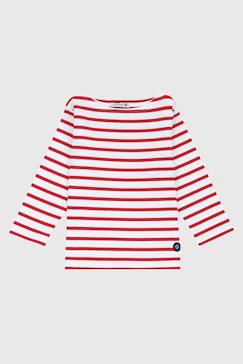 Garçon-T-shirt, polo, sous-pull-Marinière en coton loctudy enfant
