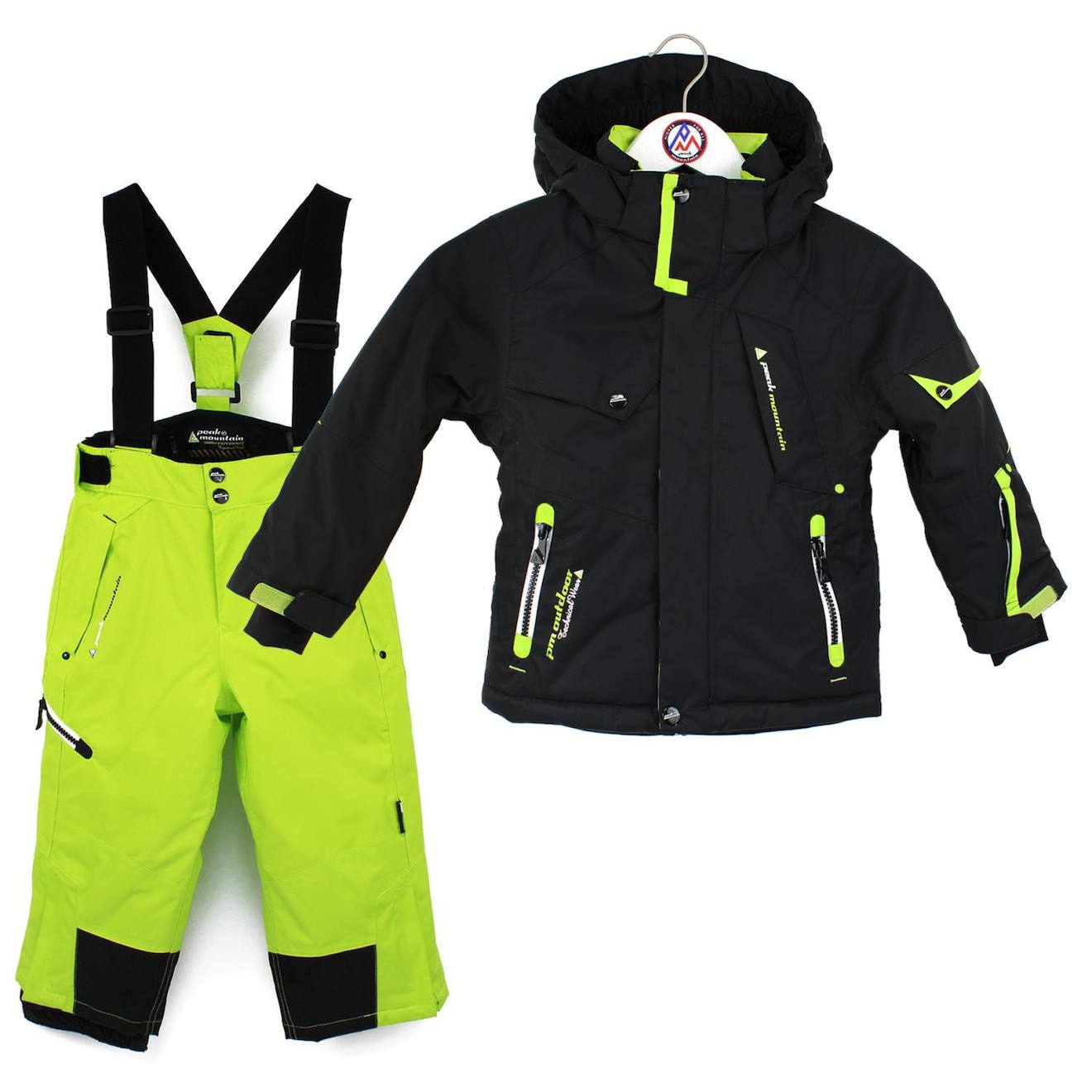 Ensemble De Ski Garçon Ecosmic Noir/vert