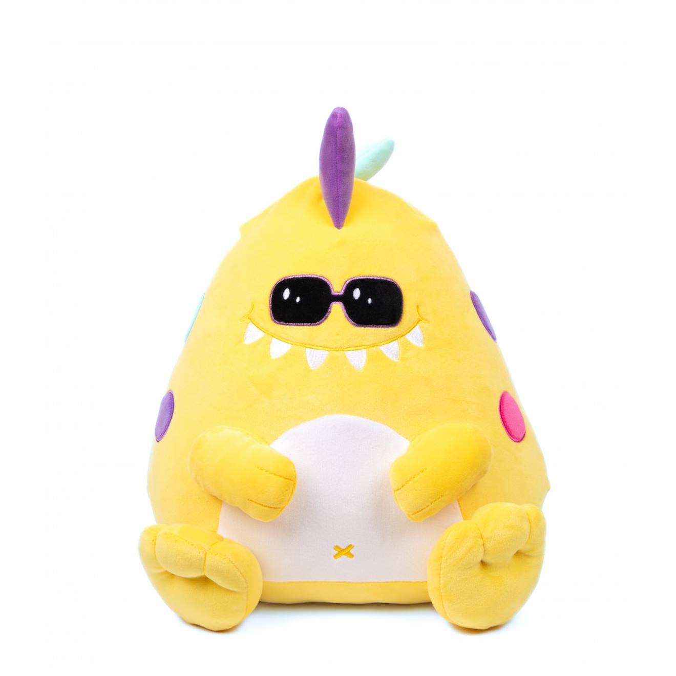 Peluche Cushablez - Mondo Dino Jaune