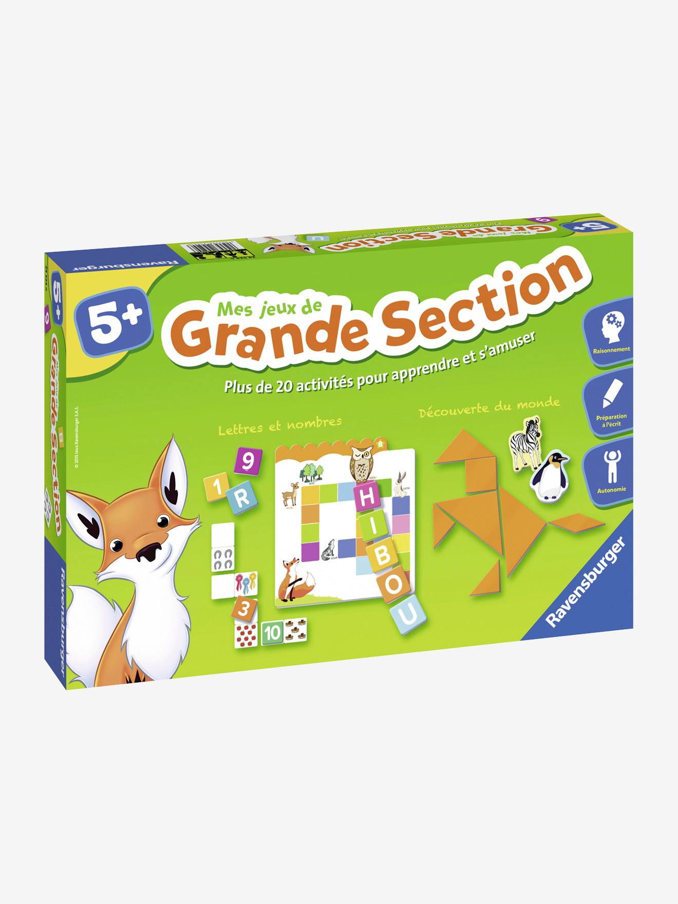 Mes jeux de grande section - RAVENSBURGER vert