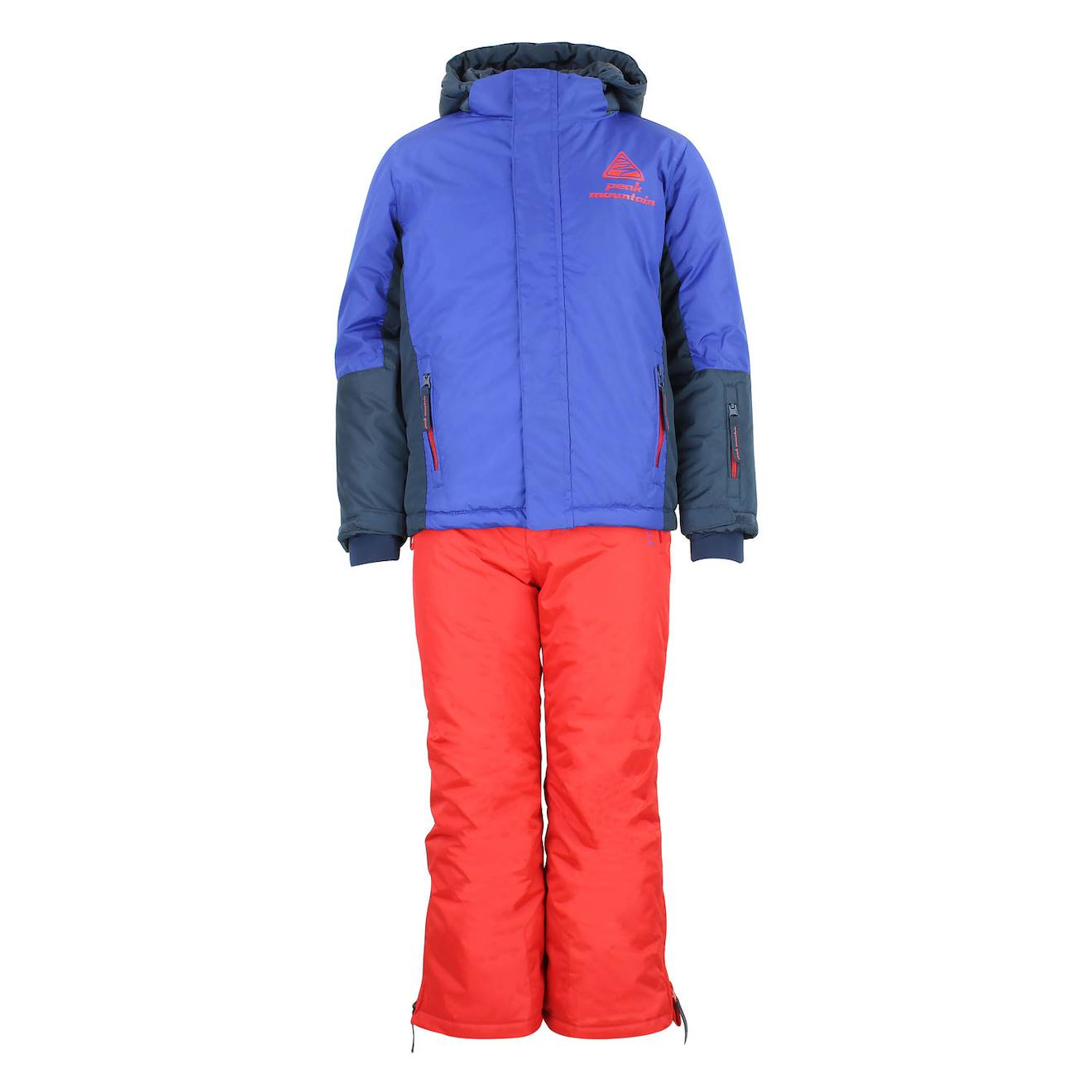 Ensemble De Ski Garçon Eros Bleu/rouge