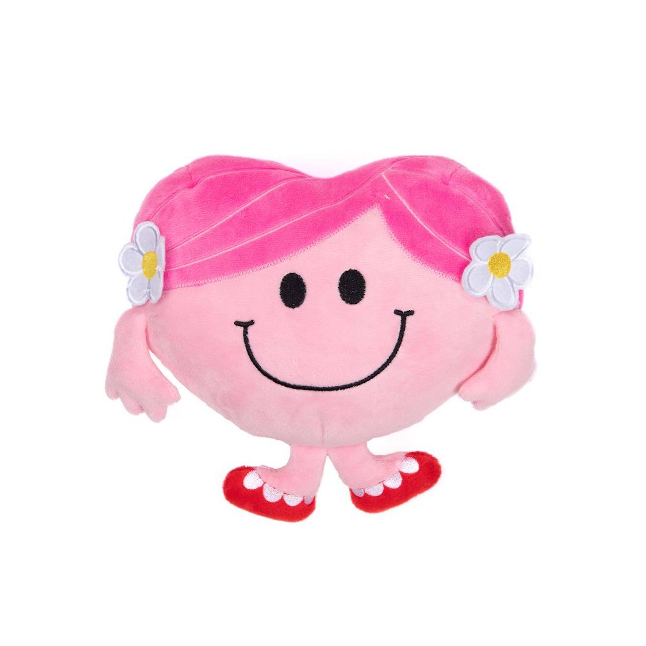 Peluche Monsieur Madame - Mme Câlin - 22cm Rose