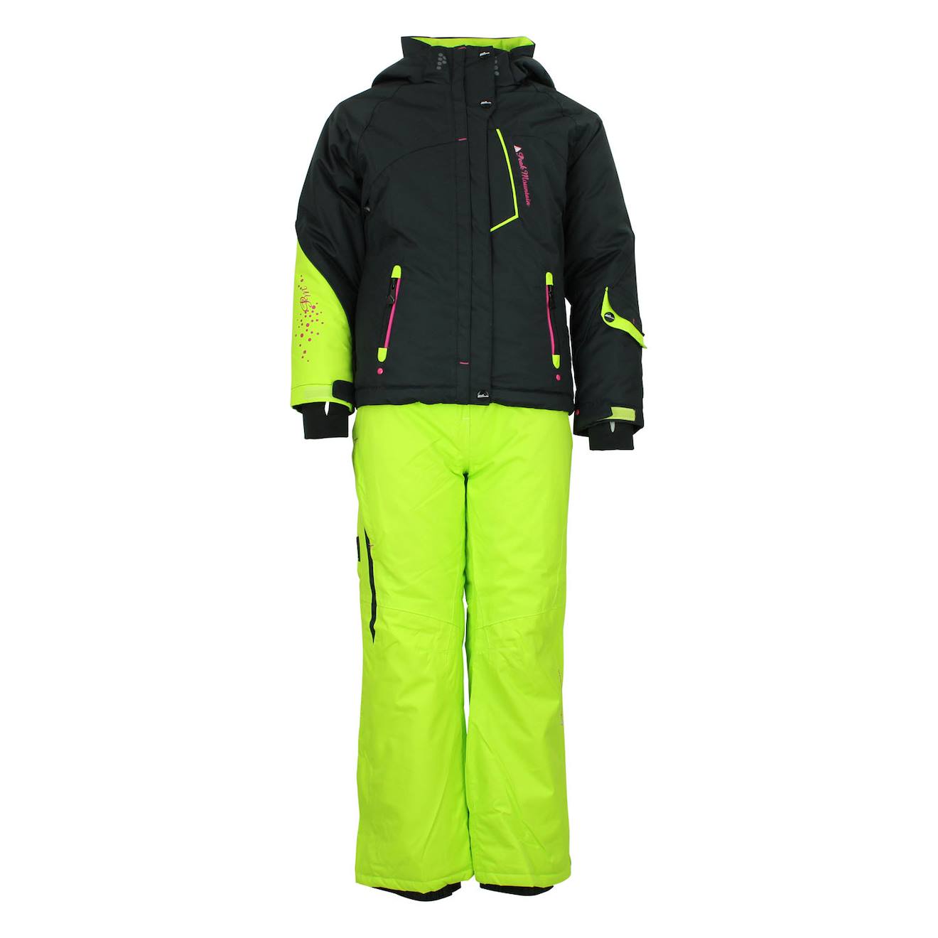 Ensemble De Ski Fille Famic Noir/vert
