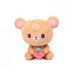 Jouet-Peluche cushablez - cinnybun bear 15cm - caramel