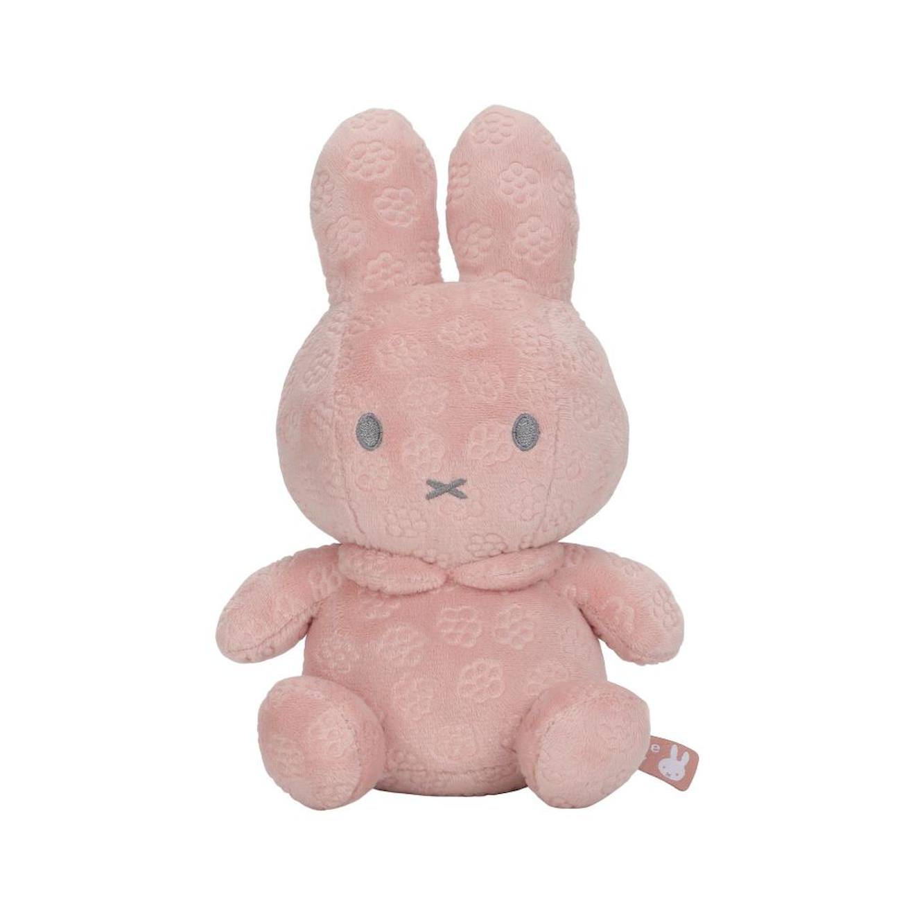 Peluche Miffy - Flower - 20 Cm Rose