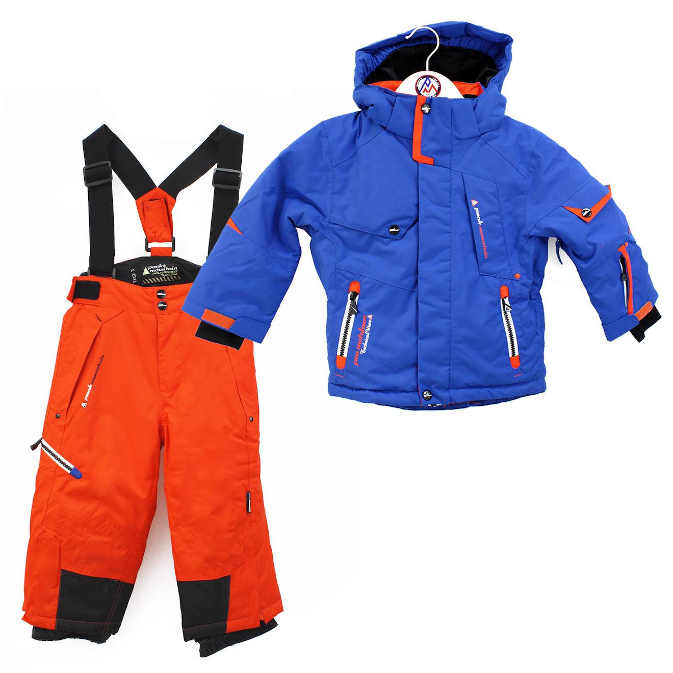 Ensemble De Ski Garçon Ecosmic Bleu/orange