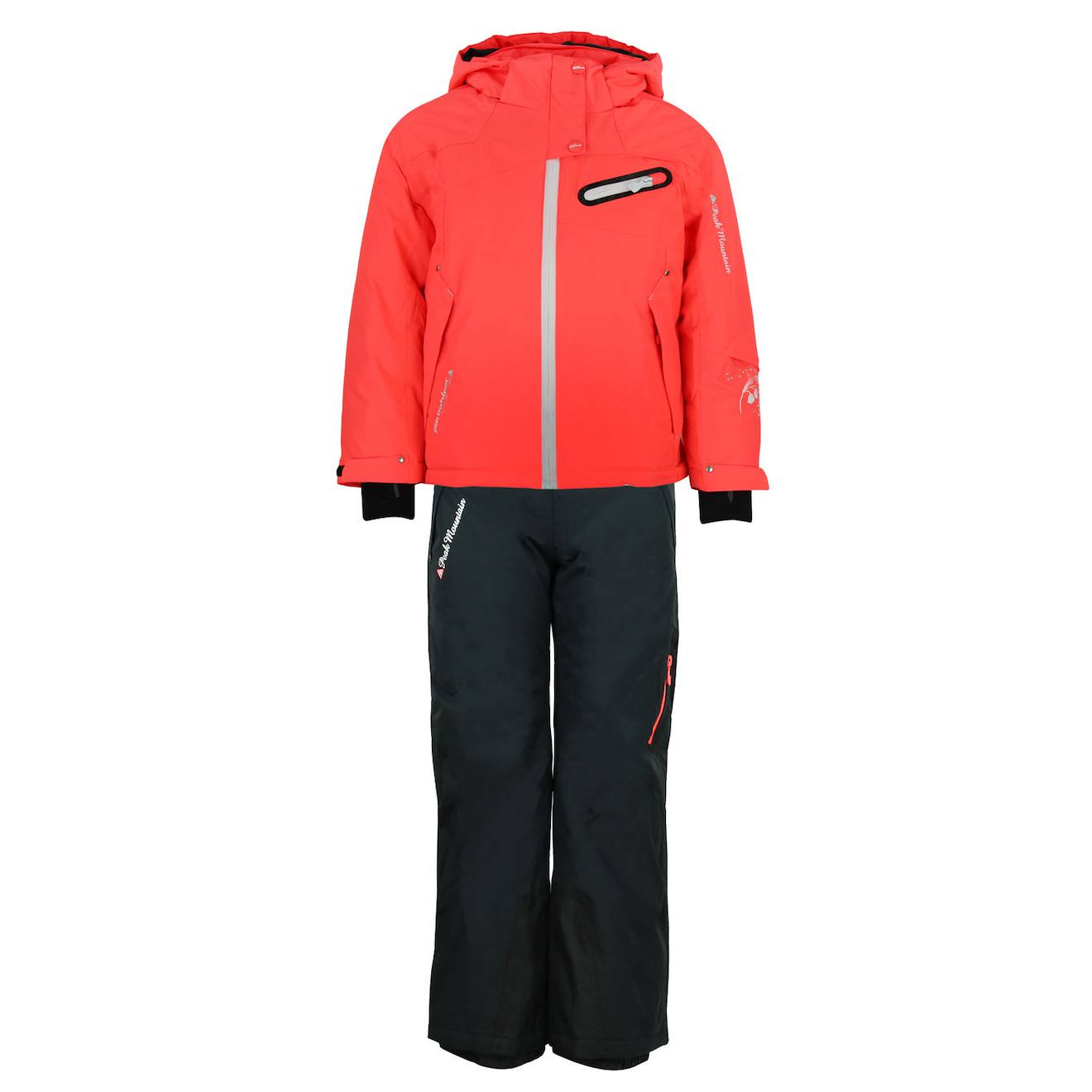 Ensemble De Ski Fille Fastec Corail/noir