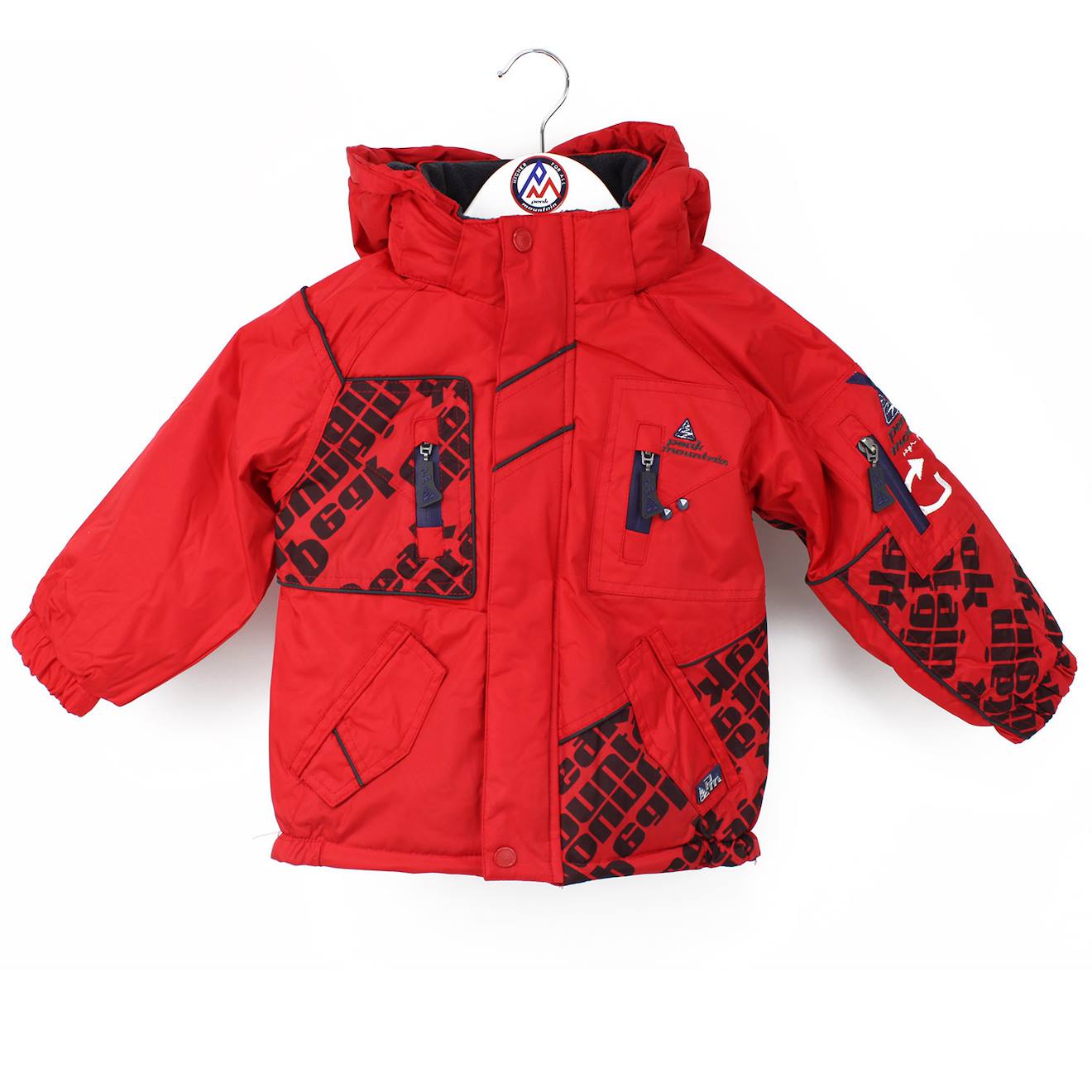 Ensemble De Ski Garçon Eslalom Rouge/gris Fonce