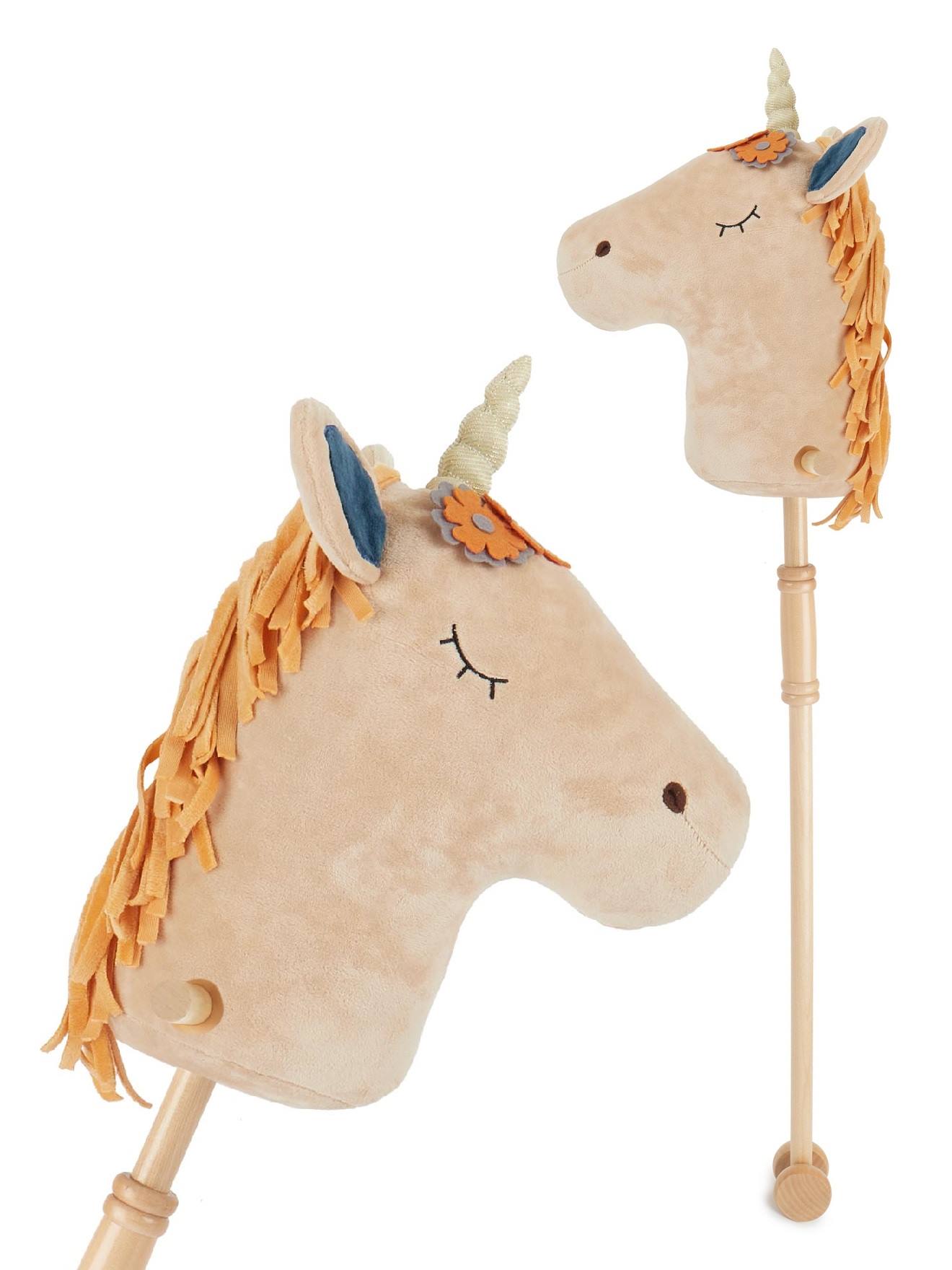 Cheval Bâton Brownie Avec Roulettes Magic