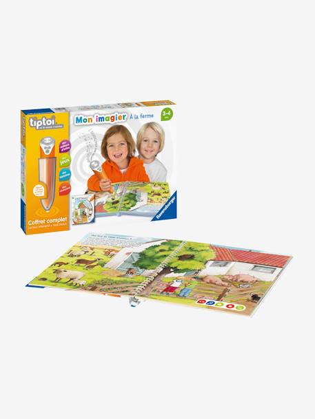 Tiptoi® - Coffret Complet Lecteur Interactif + Livre Imagier à La Ferme - RAVENSBURGER blanc 3 - vertbaudet enfant 