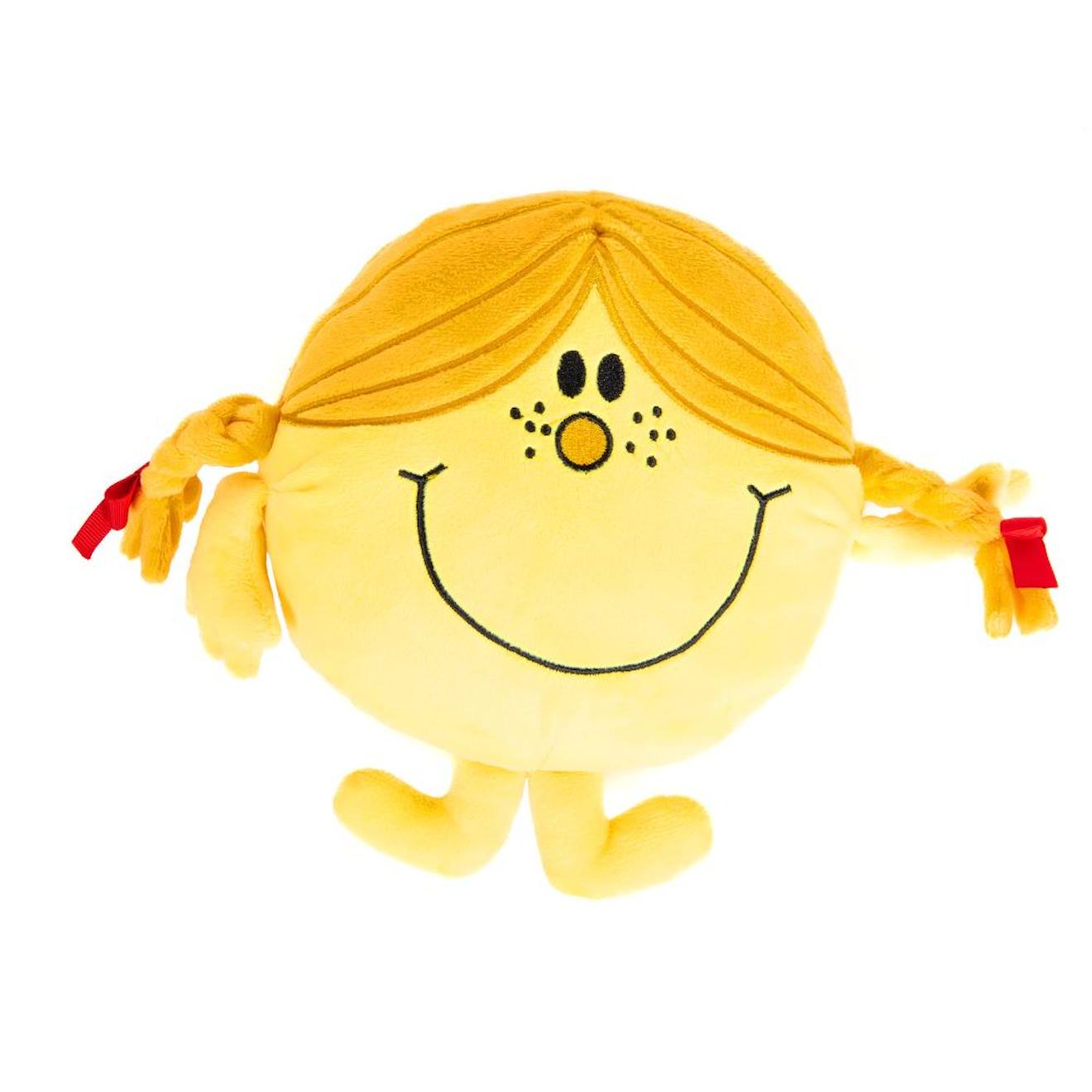 Peluche Monsieur Madame - Mme Bonheur - 22cm Jaune