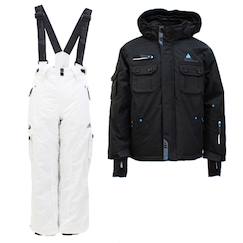 -Ensemble de ski garçon ecardidente