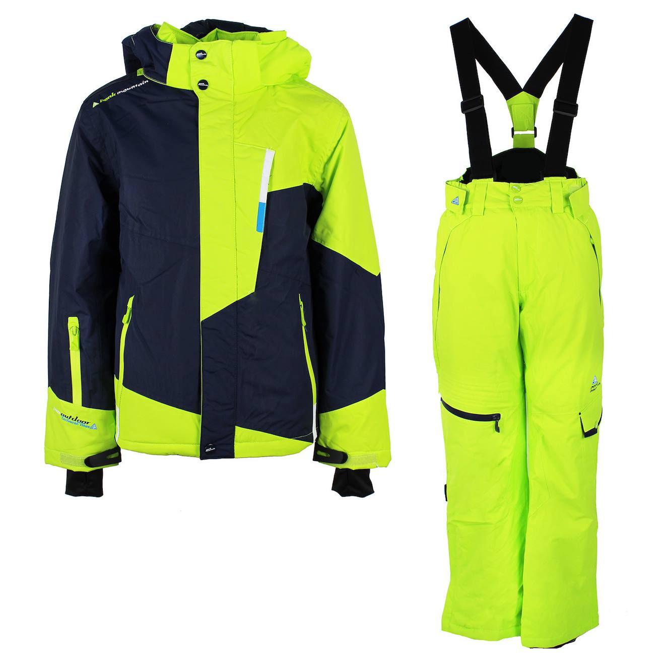 Ensemble De Ski Garçon Ecoro Vert/bleu Marine