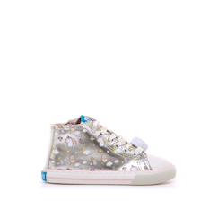 Sneakers filles licorne synthétique fermeture éclair barefoot  - vertbaudet enfant