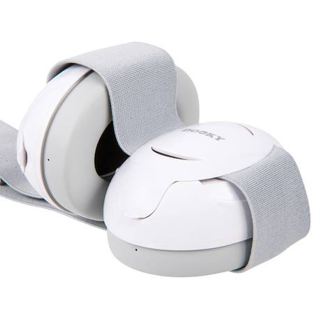 Dooky - Casque Anti-bruit Protection Auditive Bébé Blanc