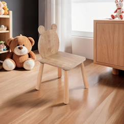 Chambre et rangement-Chambre-Chaise pour enfant dossier ourson - mael