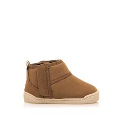 Bottines garçon textile fermeture adhésive barefoot  - vertbaudet enfant