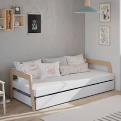 Lit avec tiroir 2 couchages - gamme emy  - vertbaudet enfant