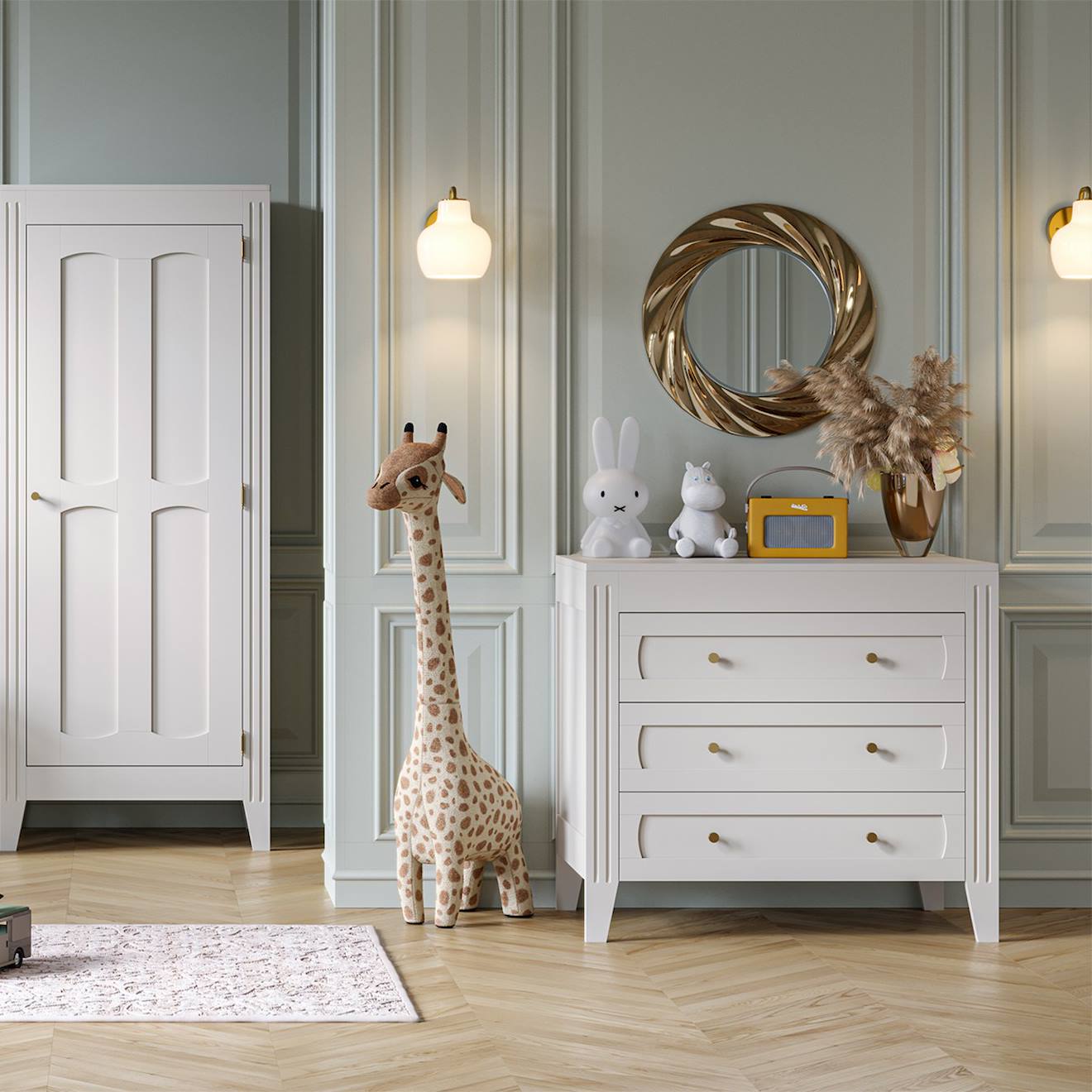 Commode Milenne Blanc