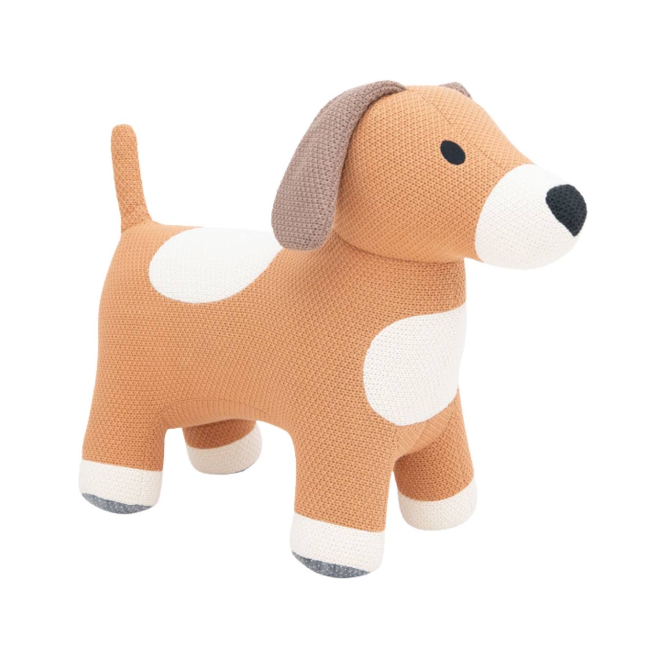 Grande Peluche Siège D’appoint Chien Brown
