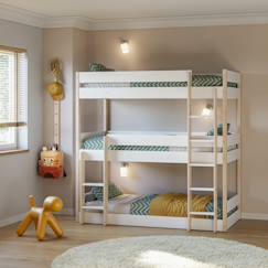 Lits superposés 3 couchages - gain de place - gamme elia  - vertbaudet enfant