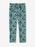 Pantalon fluide imprimé fleurs fille marine+rouge 1 - vertbaudet enfant 