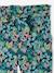 Pantalon fluide imprimé fleurs fille marine+rouge 3 - vertbaudet enfant 
