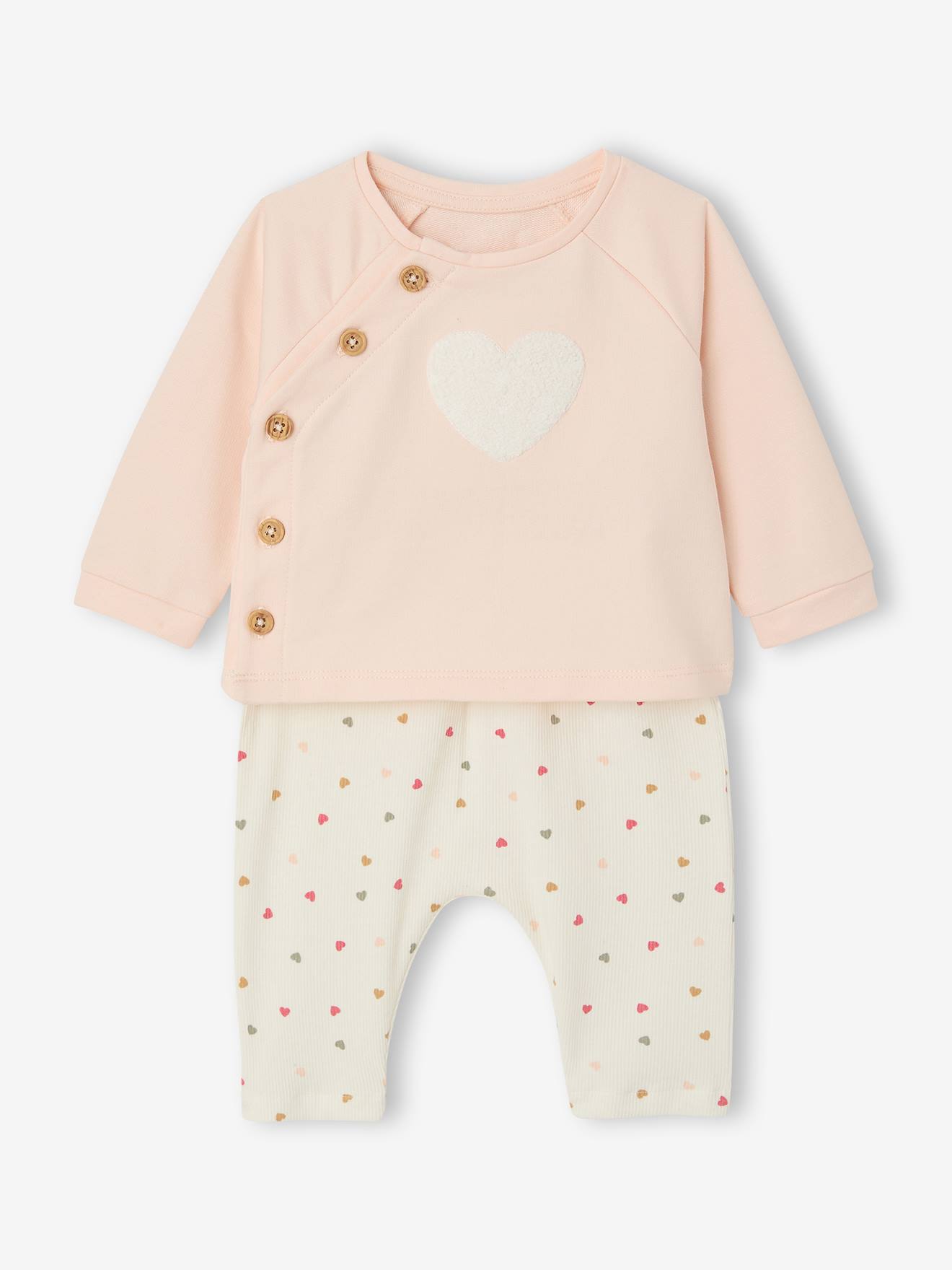 Ensemble bb sweat et pantalon rose ple 13 €