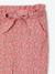 Pantalon fluide imprimé fleurs fille marine+rouge 6 - vertbaudet enfant 