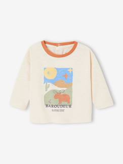 T-shirt bébé garçon manches longues  - vertbaudet enfant