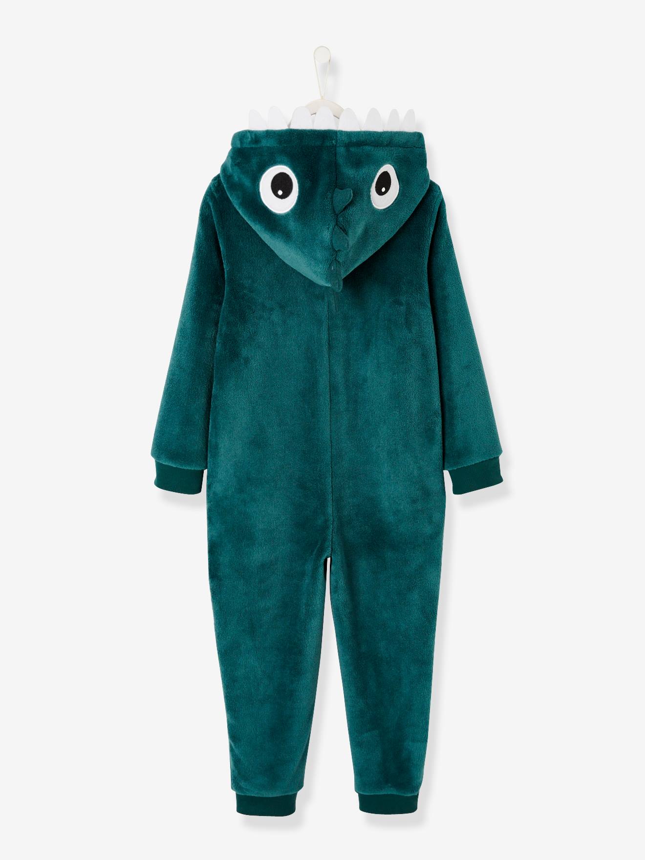 Surpyjama Dinosaure vert foncé