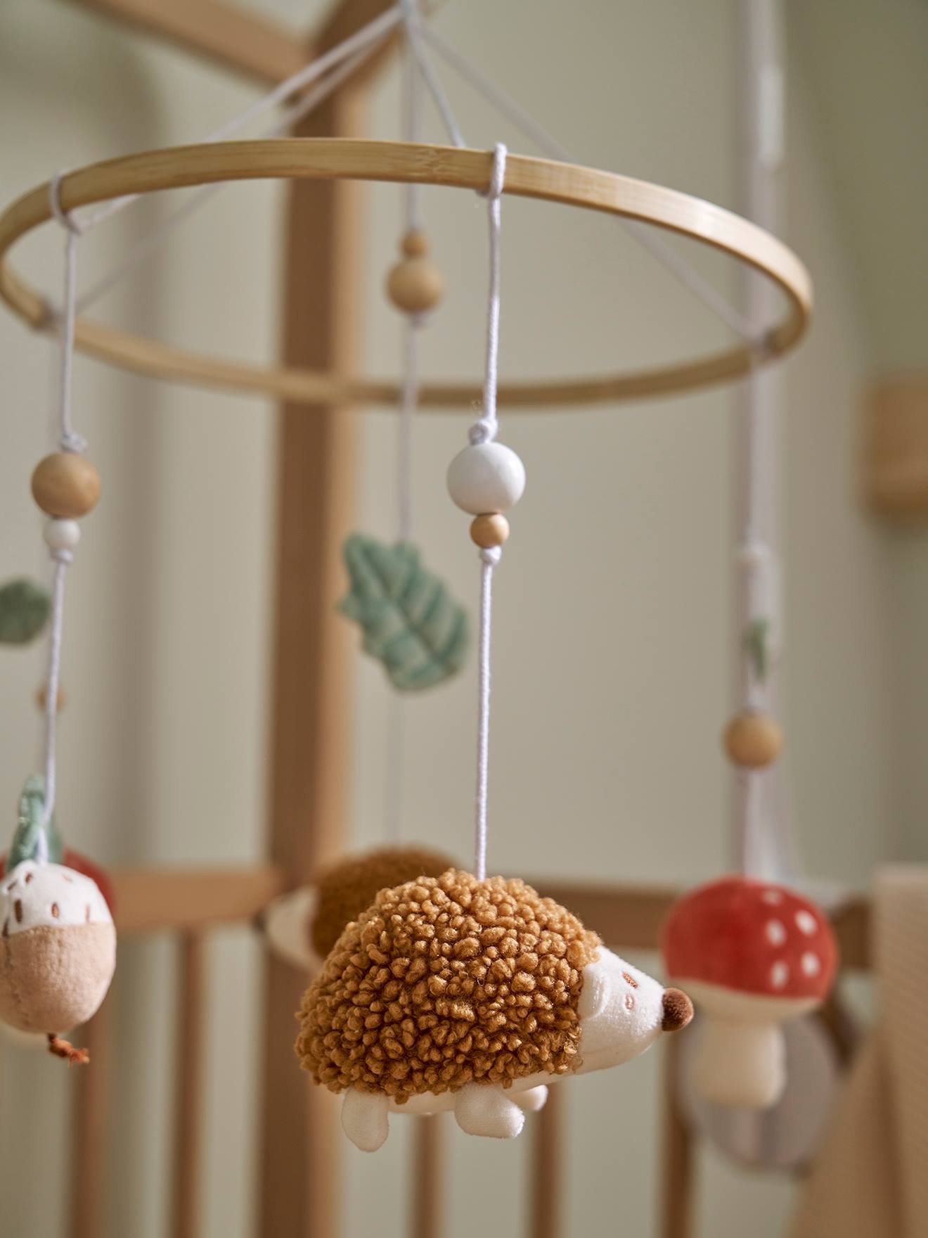 Mobile musical HERISSON beige (Vertbaudet) - Image 1