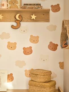 Lot de 20 stickers oursons et nuages  - vertbaudet enfant