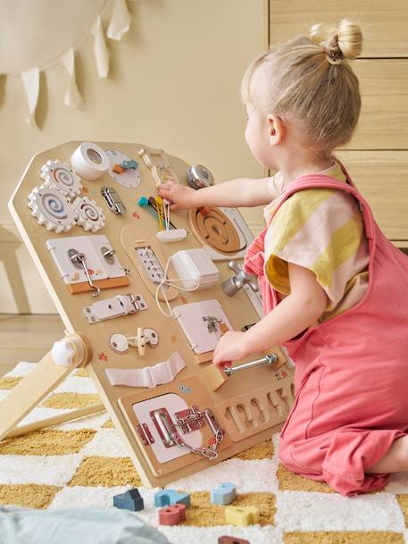 Vertbaudet - Planche d'apprentissage multi activités en bois FSC® bois
