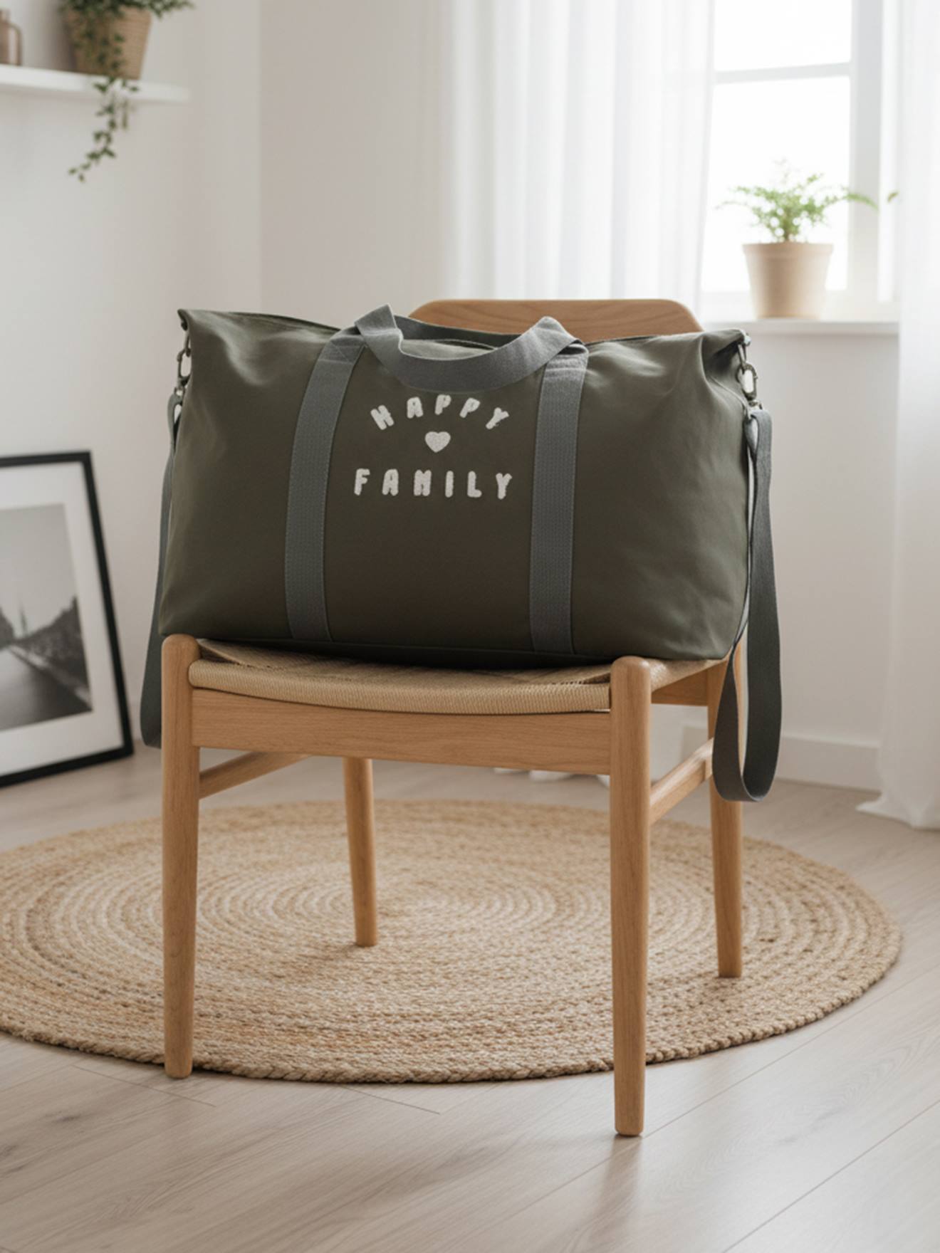 Sac à langer week-end MALAGA kaki