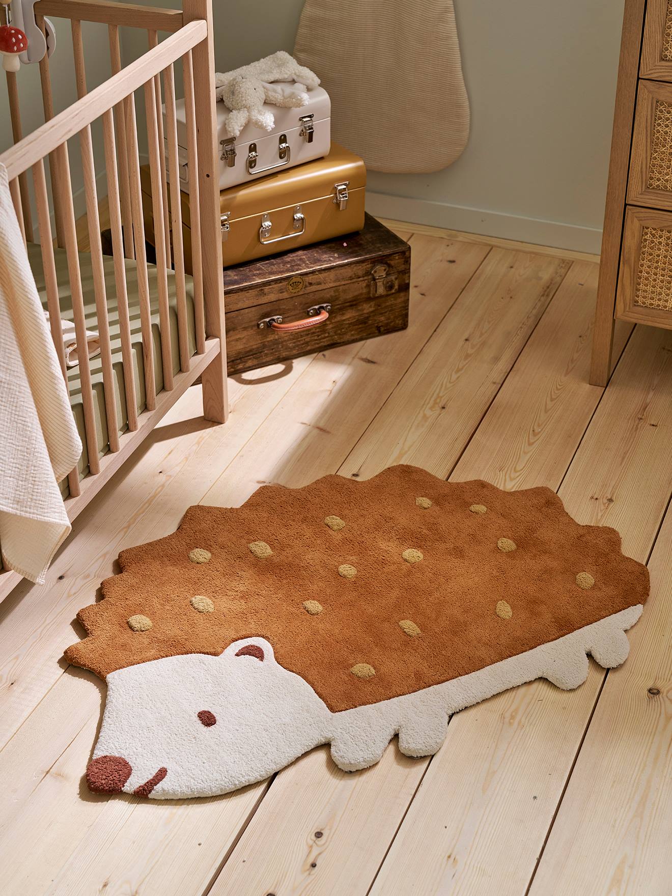 Tapis Hérisson moka