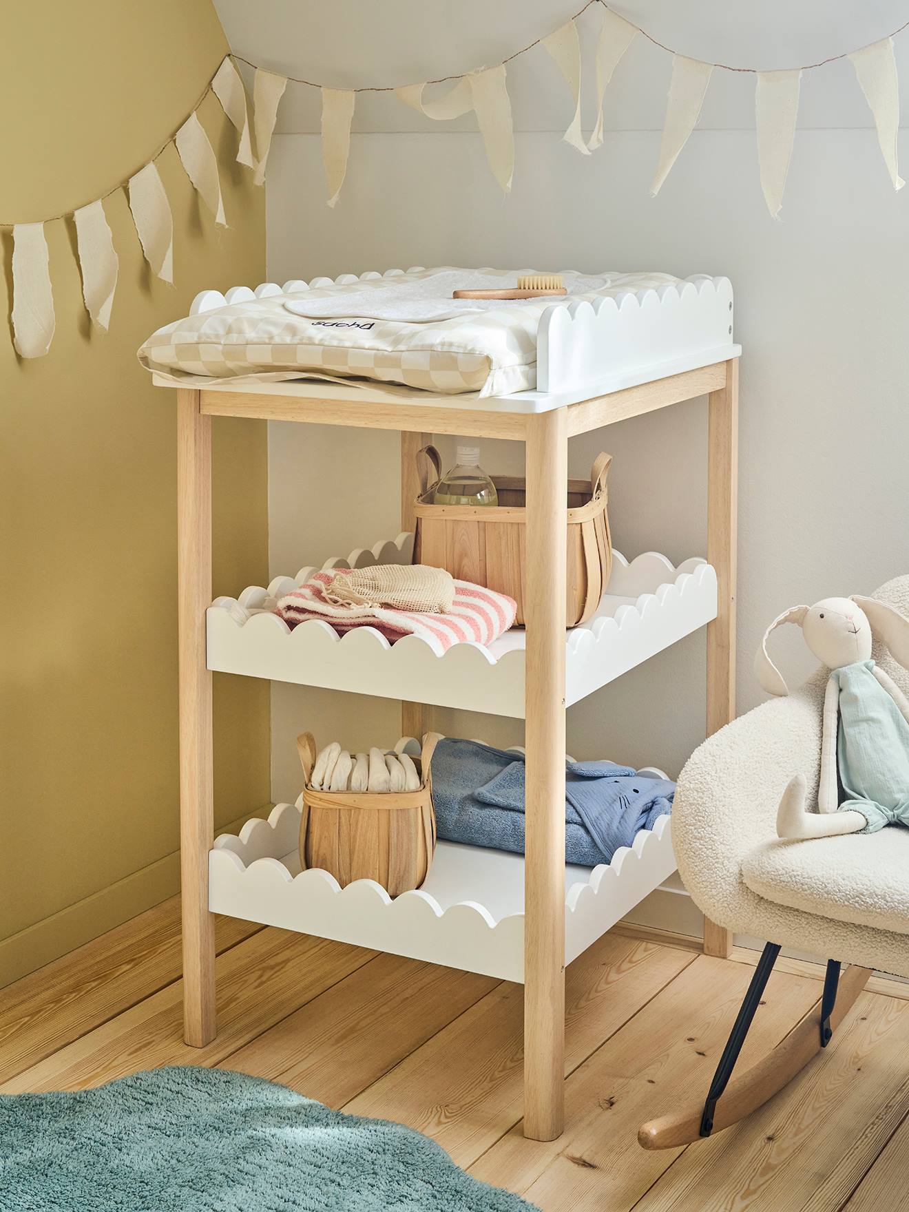 Table à langer FESTON blanc