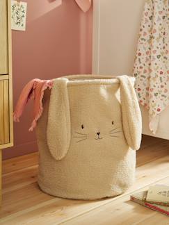 -Panier de rangement lapin en sherpa