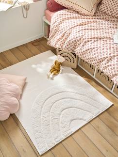 -Tapis rectangle relief Arc-en-ciel