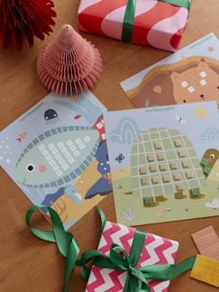 Jouet-Activités artistiques et musicales-Coffret de gommettes à paillettes