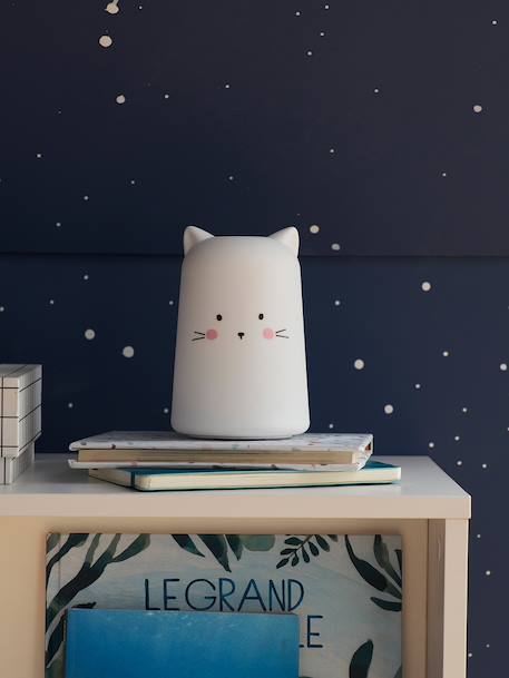 Vertbaudet - Veilleuse Chat blanc