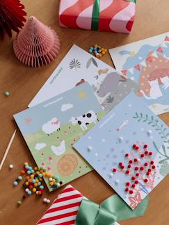 Jouet-Activités artistiques et musicales-Coffret de tableaux à pompons