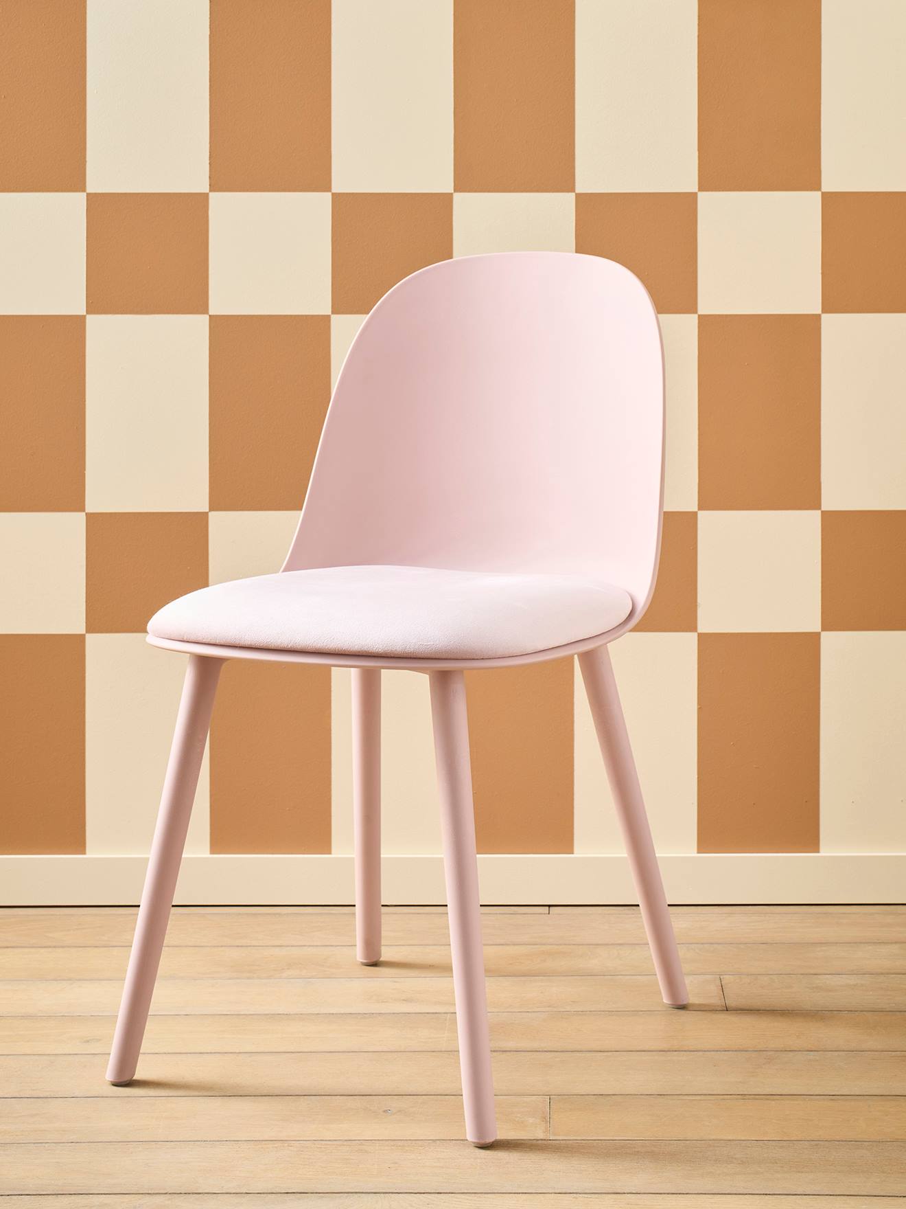 Chaise enfant rose